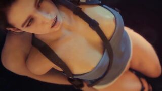 Jill Valentine Hard Anal Fucked 3D Uncensored Hentai