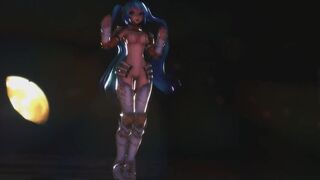 【MMD】Tda Miku Knight - Lamb【R-18】