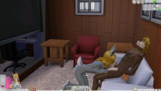 Wolf and Bunny Sims 4 Furry EP. 3