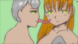 Girl Meets Sensual Dominant Half Snake Mistress lesbian