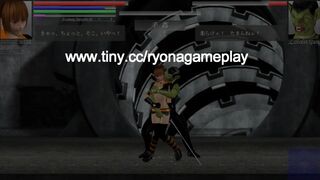 Aya has sex with aliens men in The hou of the blade hentai game new gameplay
