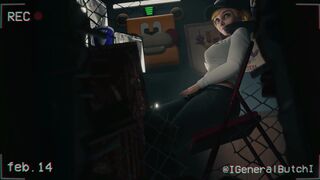 FNAF Vanessa getting fucked in her office