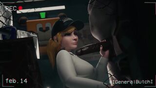 FNAF Vanessa getting fucked in her office