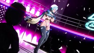 mmd r18 SEX Knight Eula Show her SKill big tits to the kingdom for level up 3d hentai genshin impa