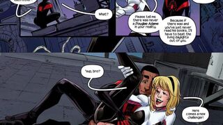 Spider-Man: Multiverse Miles and Gwen Hardcore Fucking Together #3