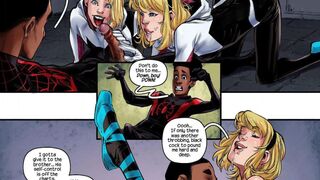 Spider-Man: Multiverse Miles and Gwen Hardcore Fucking Together #3