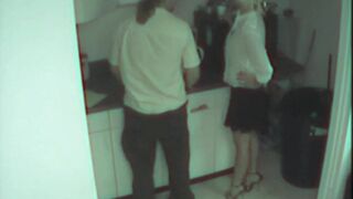 Office Couple blowjob and Fucking on Pantry