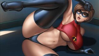 The Incredibles Parody Anal xxx Cartoon Compilation - Cheating Wife Caught