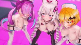 MMD R18 Akari-chan α boobs apology dance rewards for fap challenge 3d hentai