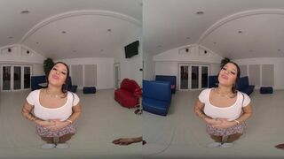 Natural Teen Ryan Reid Testing Your Sex Skills VR Porn