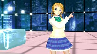 【MMD】LoveLive! Erotic prohibited model limited release HurlyBurly (Spring clothes)【R-18】