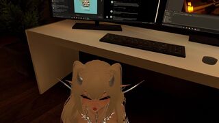 POV: VTUBER PLEASURES YOU AT YOUR DESK!!!