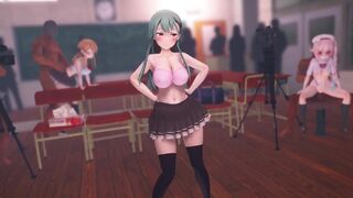 mmd r18 My boobs were blown out at Suzuya kancolle kantai collection her stepdad trained 3d hentai