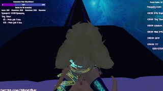 Trans Vtuber Streams Herself Fucking Her BF and Cumming in VRchat