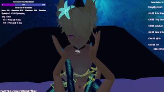 Trans Vtuber Streams Herself Fucking Her BF and Cumming in VRchat