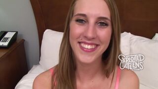 Exploited Teens - Cadence Lux stars in her first porn video