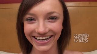 Super-petite teen that weighs 87 lbs stars in this amateur porn