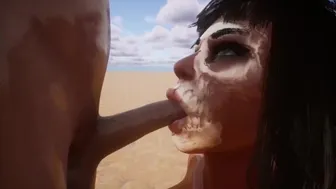 【MMD R-18 SEX DANCER】WILDLIFE NAUGHTY HOT MOUTH SUCKING BIG COCK CUM IN MOUTH INTENSE SEX [MMD]