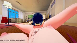 HINATA x KUSHINA LESBIAN FUN ( NARUTO 3D PORN)