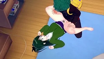 Deku Midoria And His Mom | My Hero Academia