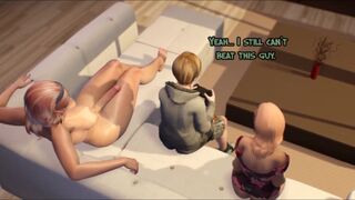 3D SHEMALE MILF fucks Girl and Guy - Futanari Family Stories Porn Video Fantasy (Episode 3)