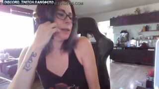 Cute Asian Twitch Streamer Masturebates on stream showing boobs and pussy #150