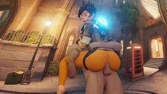 【MMD R-18 SEX DANCER】TRACER INTENSE HOT ANAL SEX PERFECT ASS FUCKED SWEET TEMPTATION [BY] Saveass