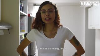 Big Tits Nerdy Latina Michel Chica Gets Her Hot Pussy Fucked