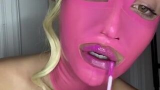 Pretty in Pink Latex Facial - Milking Table