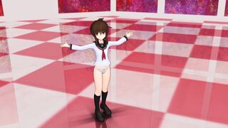 【MMD】Twinkle World - Inazuma【R-18】