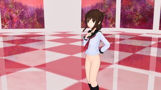 【MMD】Twinkle World - Inazuma【R-18】