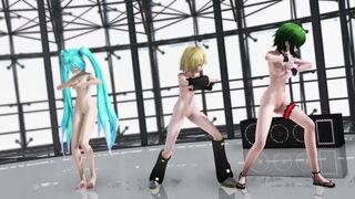 【MMD】Wave - Vocaloids【R-18】