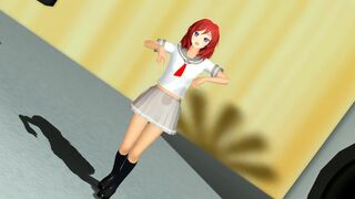 【MMD】LoveLive! Maki de Pink Cat【R-18】