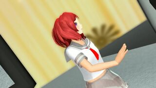 【MMD】LoveLive! Maki de Pink Cat【R-18】