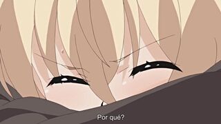 ¡ECUENTRA A SU NOVIA EN EL ASEO Y NO PUEDE AGUANTAR A FOLLARSELA!???? Hentai Sub Esp