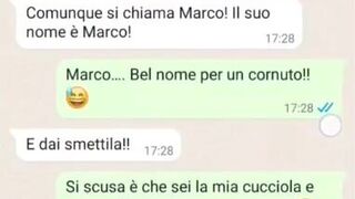 Parlo con la moglie del cornuto 1 parte Chat Whatsapp