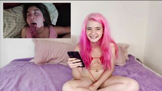 Reacting to the best Amateur Porn (Little Tina) - Emma Fiore