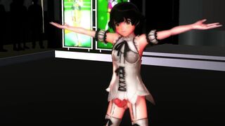 【MMD】Trap Ryochin - Dance + cumshot【R-18】