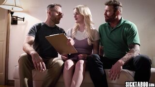 Laney Grey double teamed by neighbors