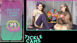 Tickle Cam Show MiLF BBW and thin Trans Girl TEASER OctoGoddess Quiver
