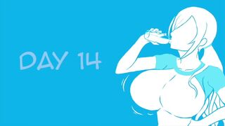 Daily Dairy Diary - Massive milky boobs expansion Dub