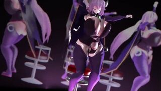 【MMD】(THIC) Whip Pocha Almas Mad Lovers【R-18】