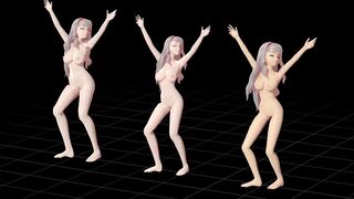 【MMD】Takane Body comparison【1080p 60fps】【R-18】