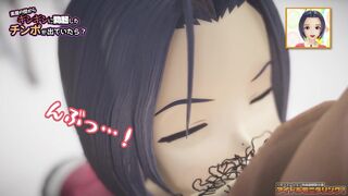 Azusa's dressing room observation project - Japanese Game Show Parady -Glory Hole - MMD