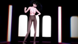 【MMD】(Nude+Pantyhose) Kazuzo Tokizaki Lupin【R-18】