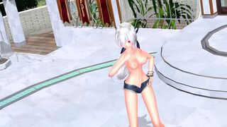 【MMD】Haku liar【R-18】