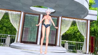 【MMD】Haku liar【R-18】