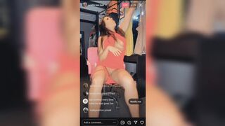 INSTAGRAM SLUT EXPOSES PUSSY AND BOOBS DURING DRESS TRY ON HAUL LIVE (LANDSCAPE FOR COMPUTERS)