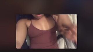 Black girl nip slip and titty play