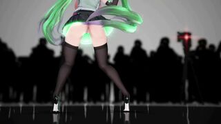 MMD HENTAI DANCE LAMB. TDA REMAKE GREEN HAIR COLOR EDIT SMIXIX